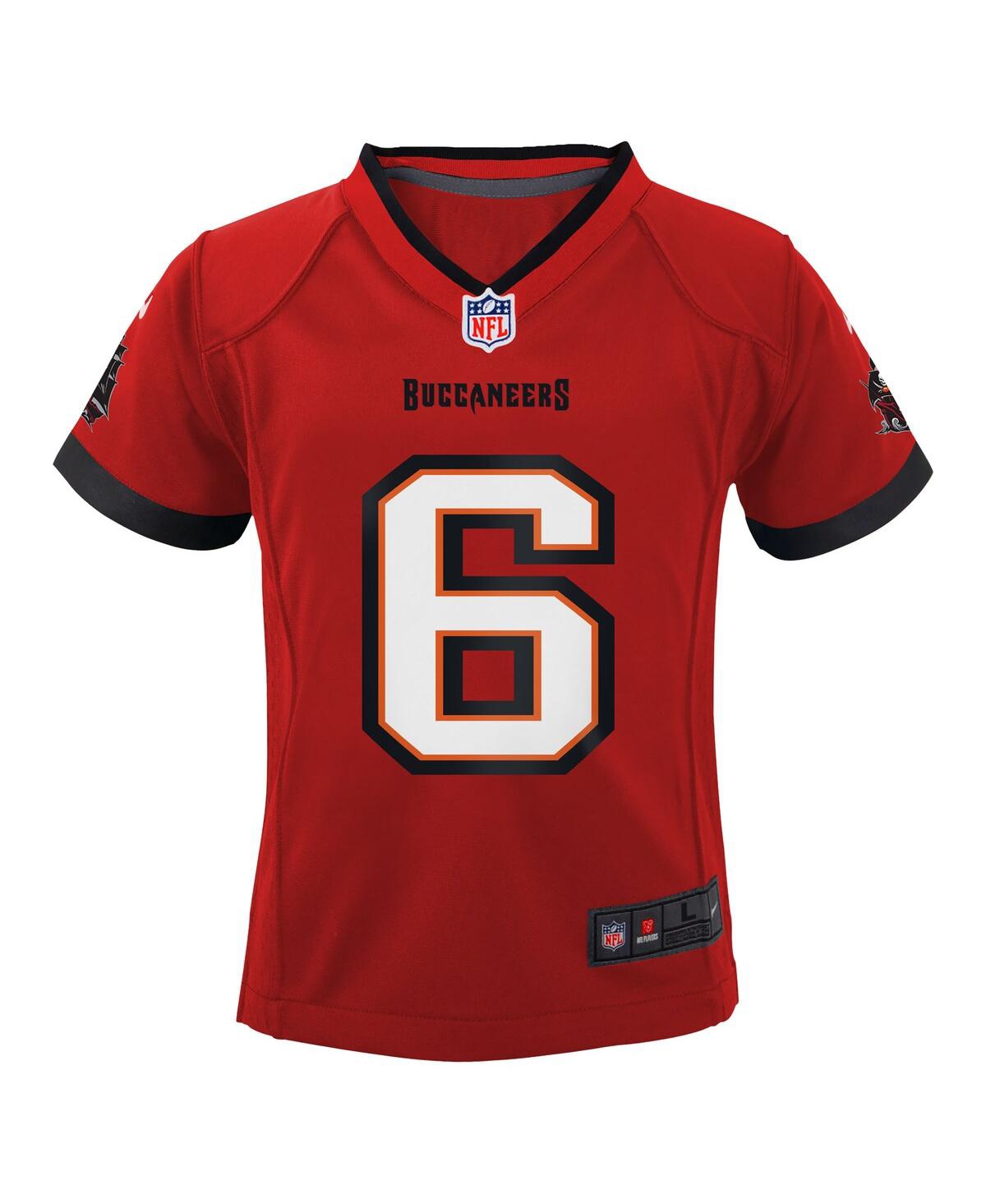 Nike Preschool Baker Mayfield Red Tampa Bay Buccaneers Team Player Game Jersey