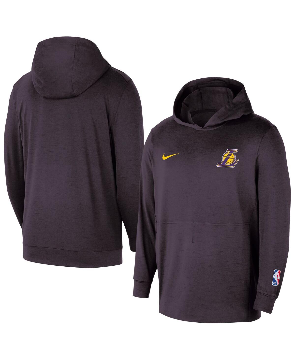 Nike Men's Black Los Angeles Lakers Authentic Practice Yoga Restore Pullover Hoodie