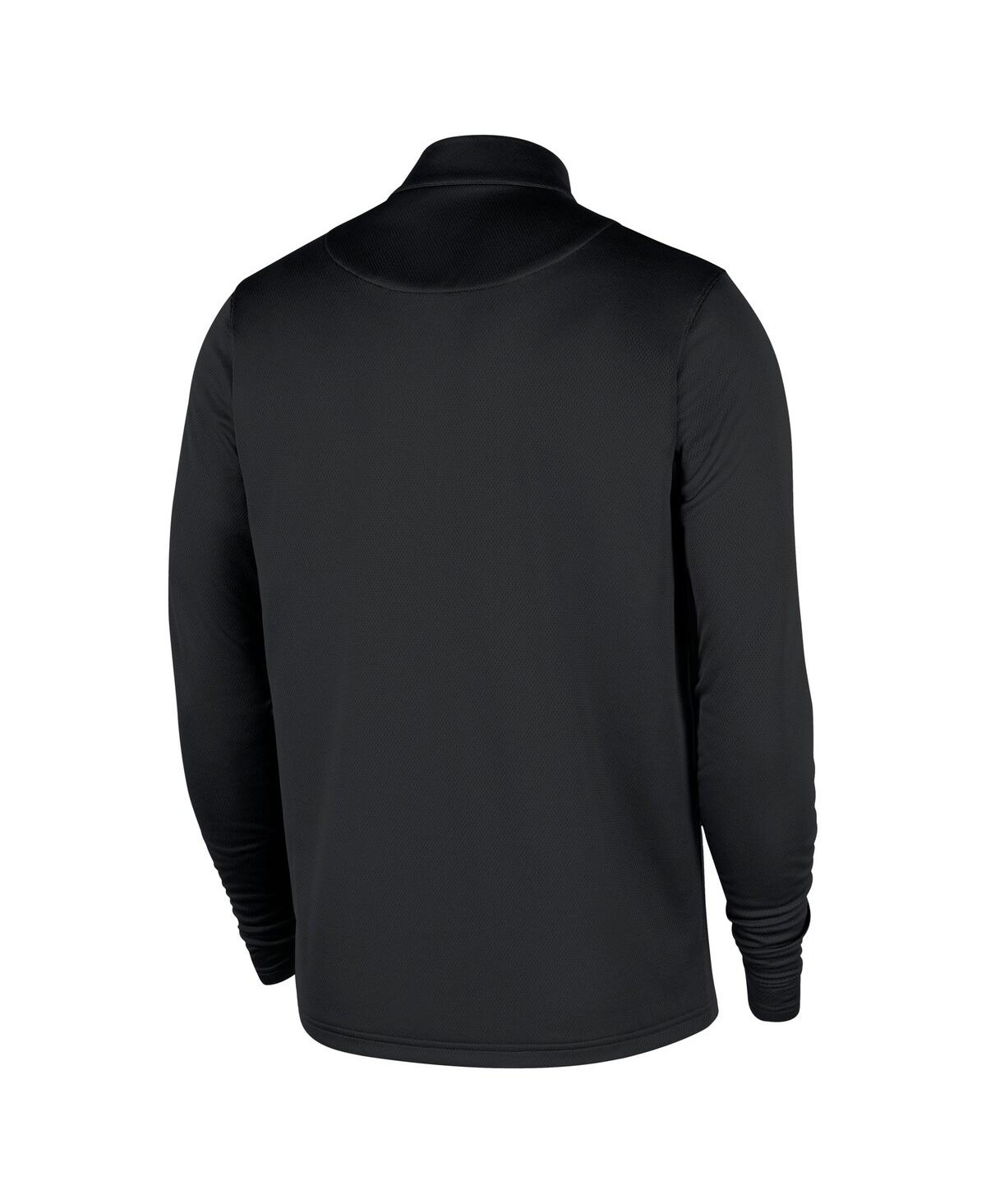 Nike Men's Black Dallas Mavericks 2025/26 Authentic Coaches Quarter-Zip Dri-Fit Top