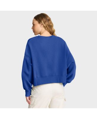 Women's Royal Kentucky Wildcats Oversized Phoenix Arch Pullover Sweatshirt