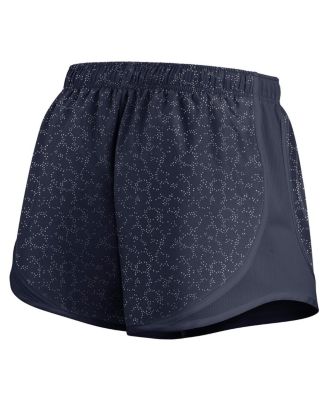 Women's Navy Michigan Wolverines Tempo Pattern Dri-FIT Shorts