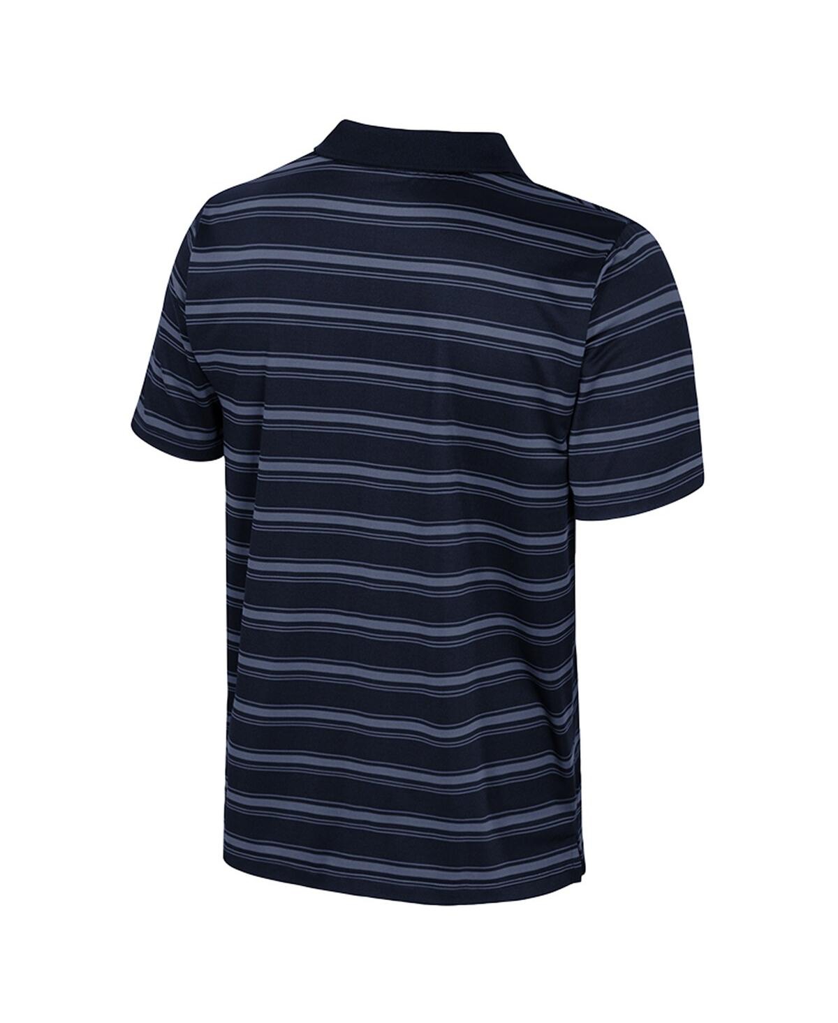 Colosseum Men's Navy Notre Dame Fighting Irish Milk Steak Polo Shirt