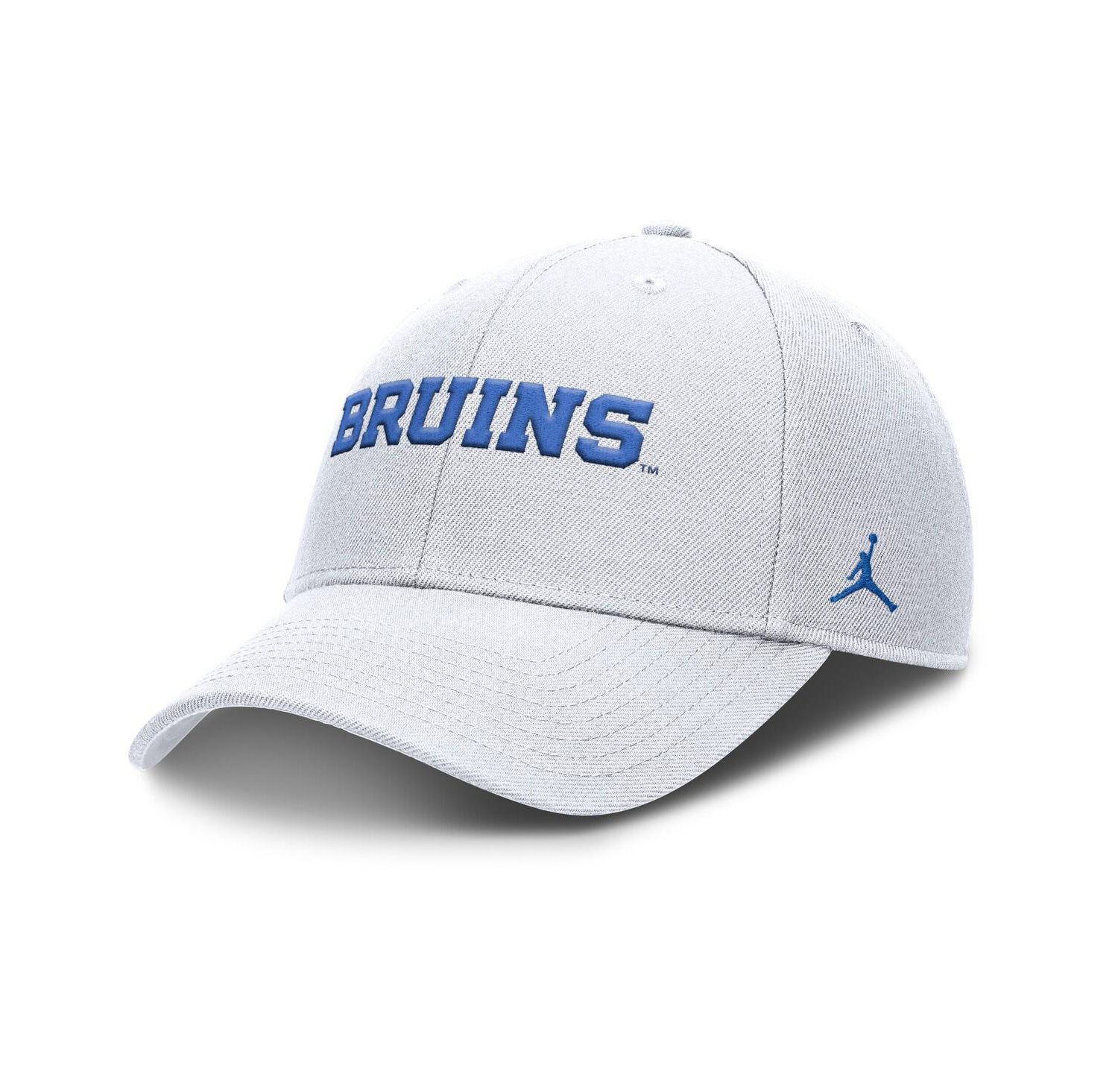 Men's White UCLA Bruins 2025 On-Field Rise Performance Adjustable Hat