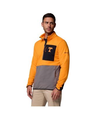 Men's Tennessee Orange/Gray Tennessee Volunteers Hike Omni-Wick Half-Zip Pullover Sweatshirt
