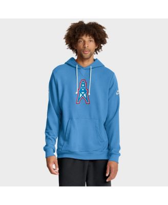 Nike - Men's Light Blue Tennessee Titans Sideline Standard Issue Alt 2 Dri-FIT Hoodie