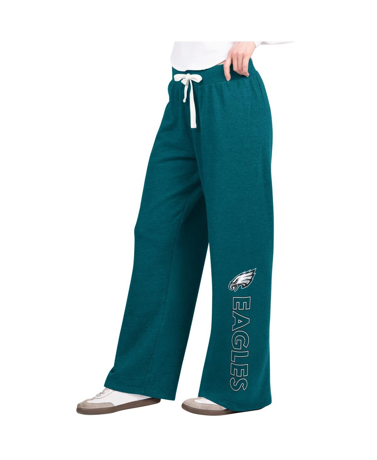 G-iii 4her By Carl Banks Midnight Green Philadelphia Eagles Field Sweatpants