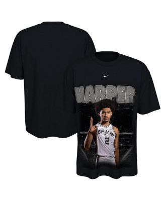 Nike - Men's and Women's Dylan Harper Black San Antonio Spurs New Faces x New Places T-Shirt