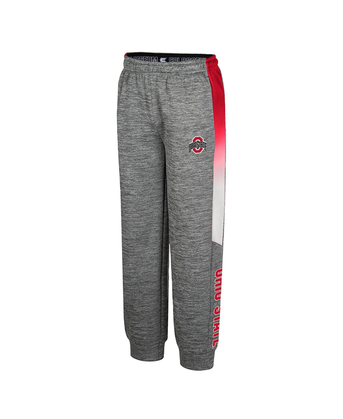 Colosseum Big Boys and Girls Gray Ohio State Buckeyes the Gang Pants