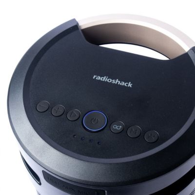 Bluetooth 360° RGB Speaker 74W IPX5 Waterproof 4400mAh Rechargeable