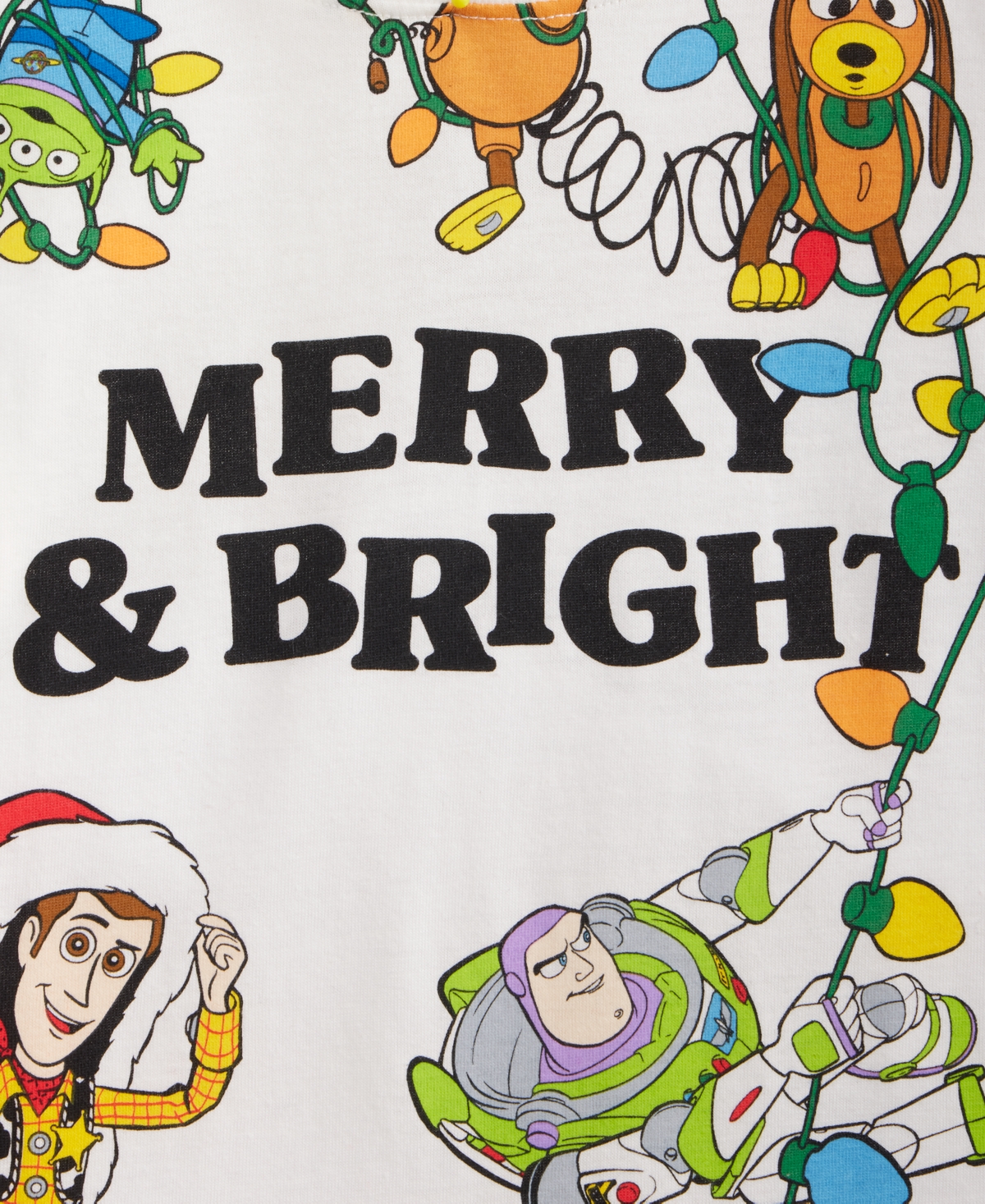 Epic Threads Boys Toddler 2t-4t Toy Story Merry Short Sleeve T-shirt, Macy's Exclusive In White