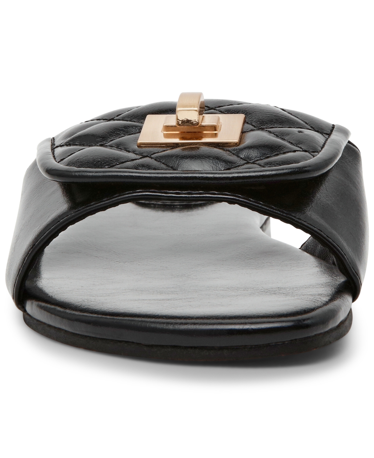 Steve Madden Women's Moreland Turnlock Slide Sandals