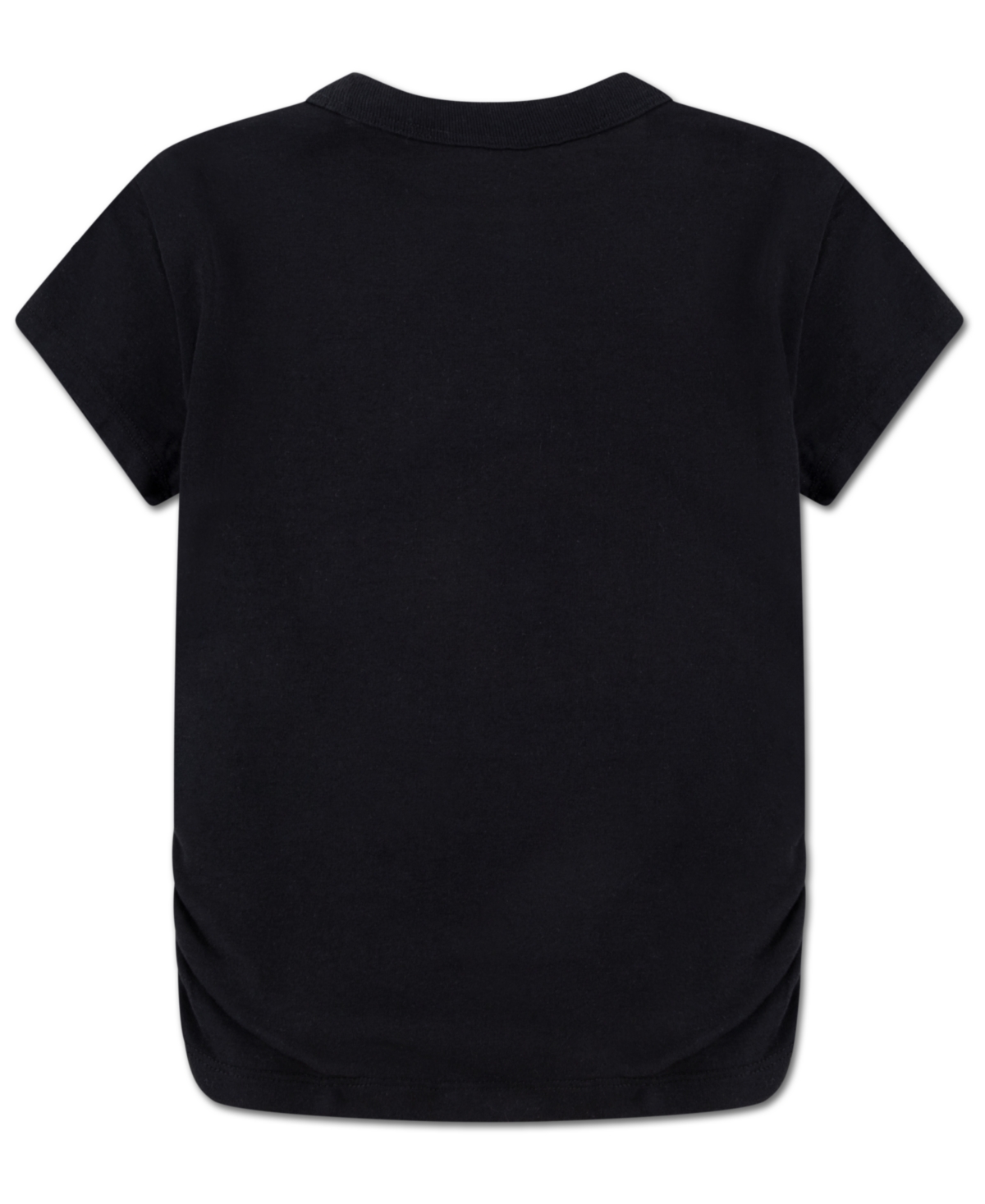 abercrombie kids Girls Pearl Bow Ruched T-Shirt