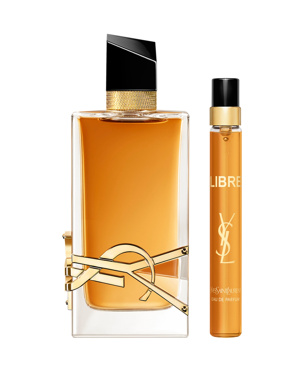 Saint Laurent Libre Eau De Parfum Intense Set In Transparent