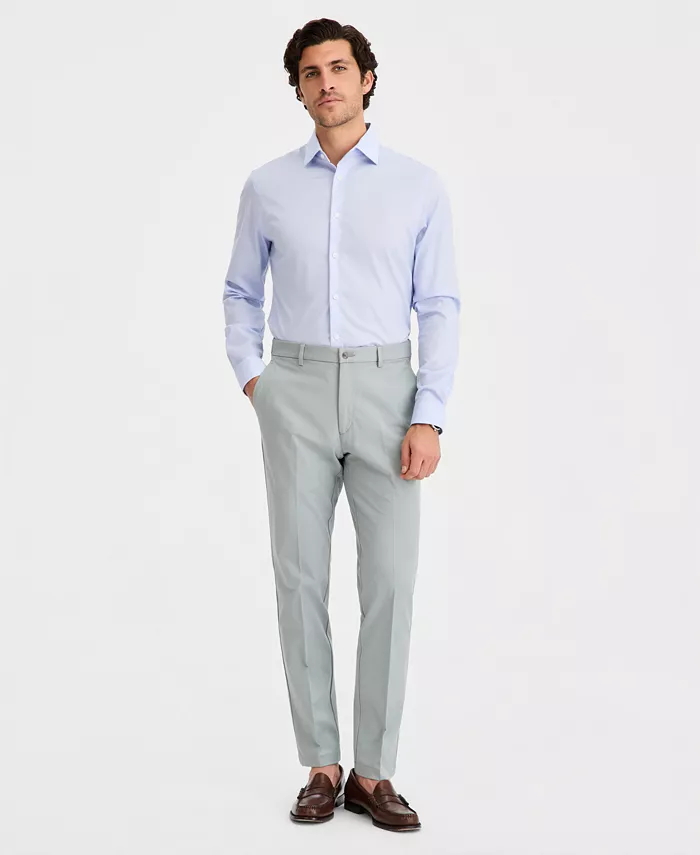 Men's Classic-Fit Cotton-Blend Dress Pants - thumbnail 9