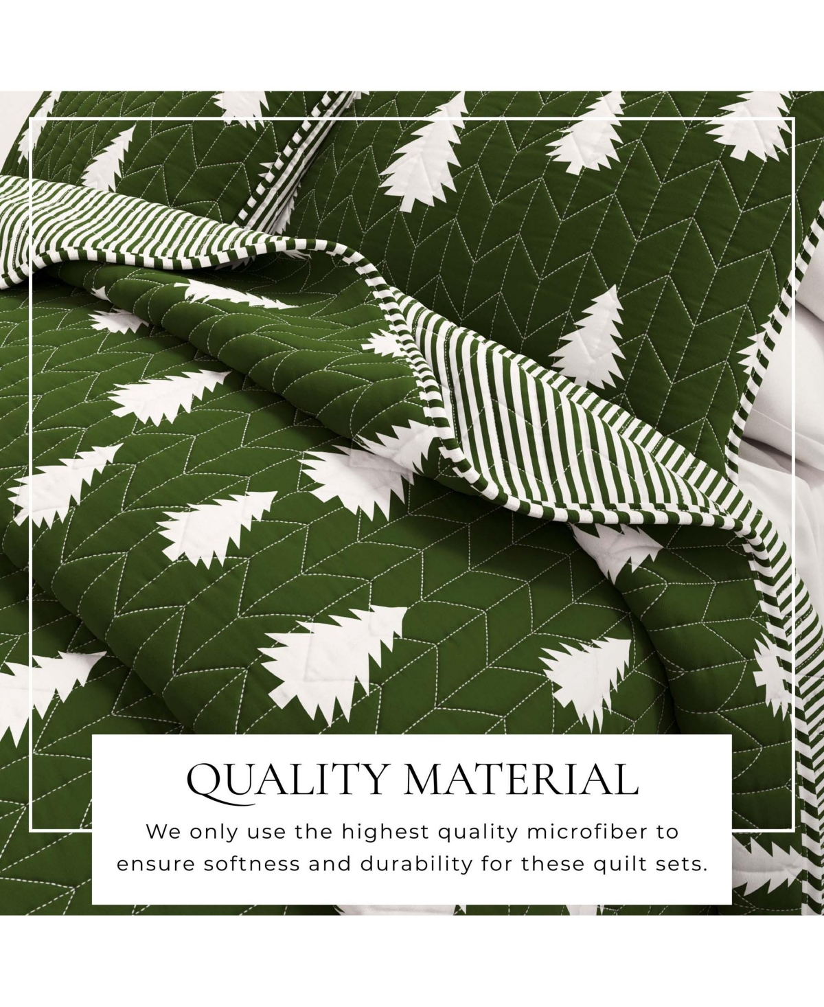 Linery & Co. Lodge Microfiber Quilt Set with Shams