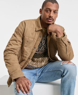 Men's Mahomes Snap-Front Quilted Shirt Jacket, Macy's Exclusive