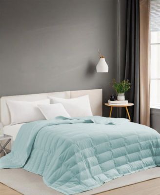 Cooling Lyocell Ultra Lightweight Down Blanket, King