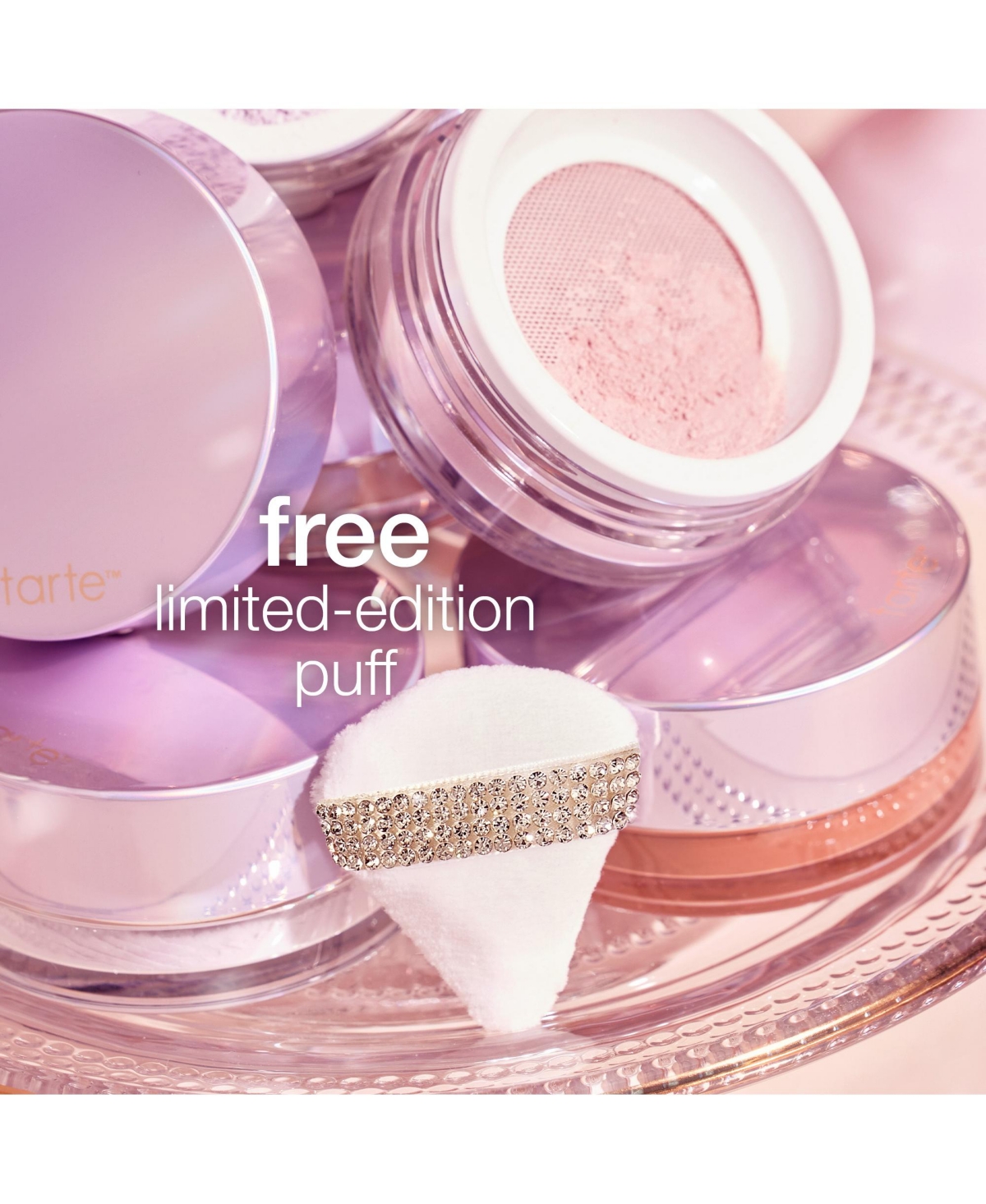 Tarte Limited-edition Creaseless Setting Powder In Brown