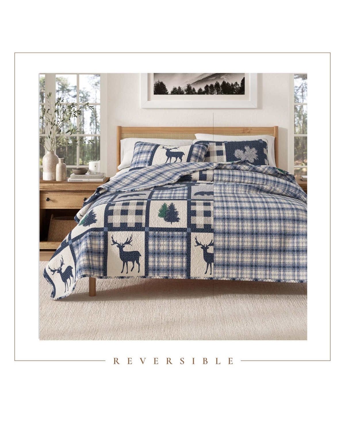 Linery & Co. Rustic Lodge All-Season Quilt Set