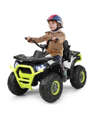 12V Kids Electric 4-Wheeler ATV Quad 2 Speeds Ride On Car w/MP3&LED Lights