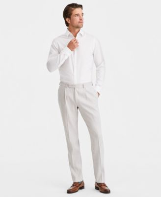 Men's Linen Blend Classic-Fit Pant