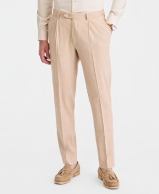 Men's Linen Blend Classic-Fit Pant