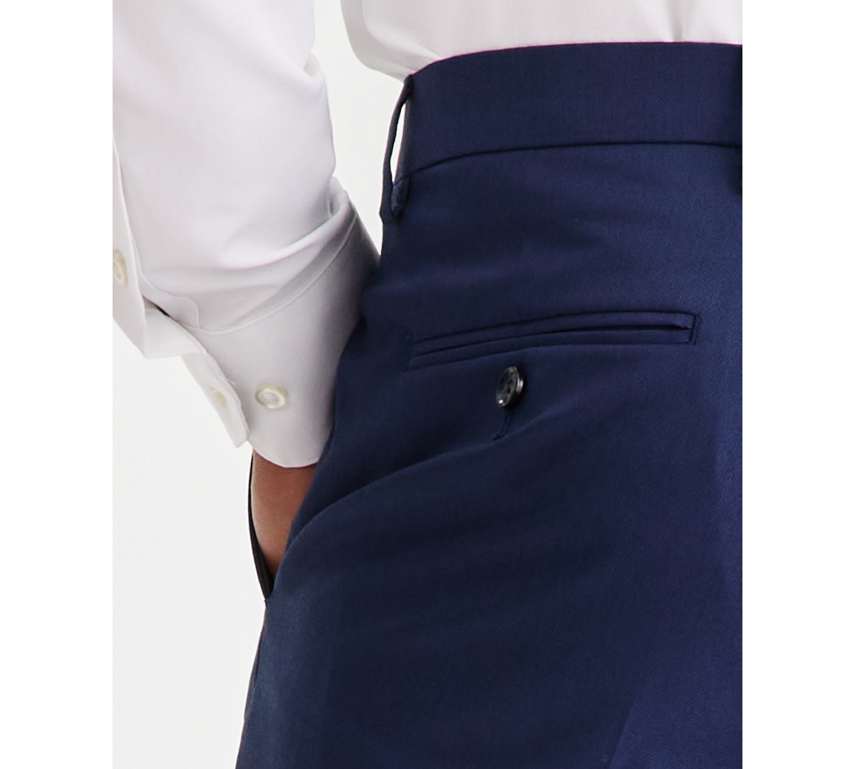 Alfani Men's Slim-Fit Stretch Solid Suit Pants, Created for Macy's - Blue |  Smart Closet