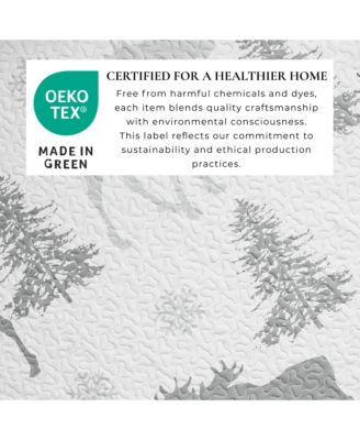 Moose & Evergreens Lightweight Reversible Microfiber Quilt Set with Shams