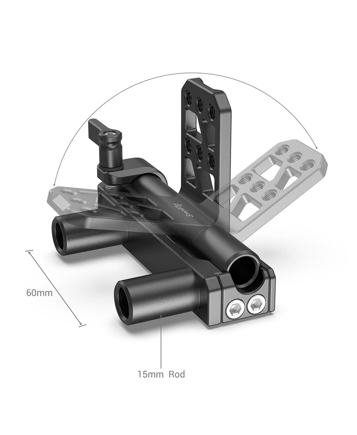SmallRig Dual 15mm Rod Battery Hinge