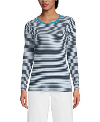 Women's Long Sleeve Micro Rib T-Shirt
