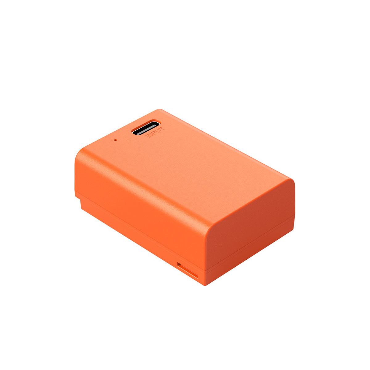 SmallRig En-EL25 9.5Wh 7.6V 1250mAh Usb-c Rechargeable Camera Battery, Orange - Orange