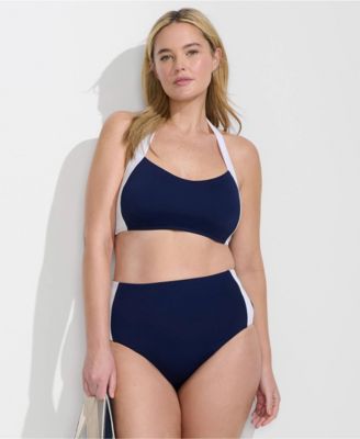 Women's Seamed Halter Bikini Top