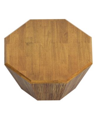 Streamdale Octagonal Rubberwood Coffee Table