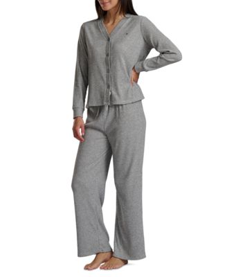 Women's 2-Piece Long Sleeve Cardigan and Pants Set