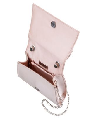 Crystal Magnetic Snap Satchel Bag