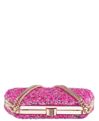 Rock Candy Minaudiere Crystal Lift Lock Clutch