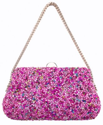 Rock Candy Minaudiere Crystal Lift Lock Clutch