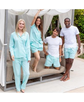 Men's Men s Organic Cotton Poplin Pajama Sleep Shorts