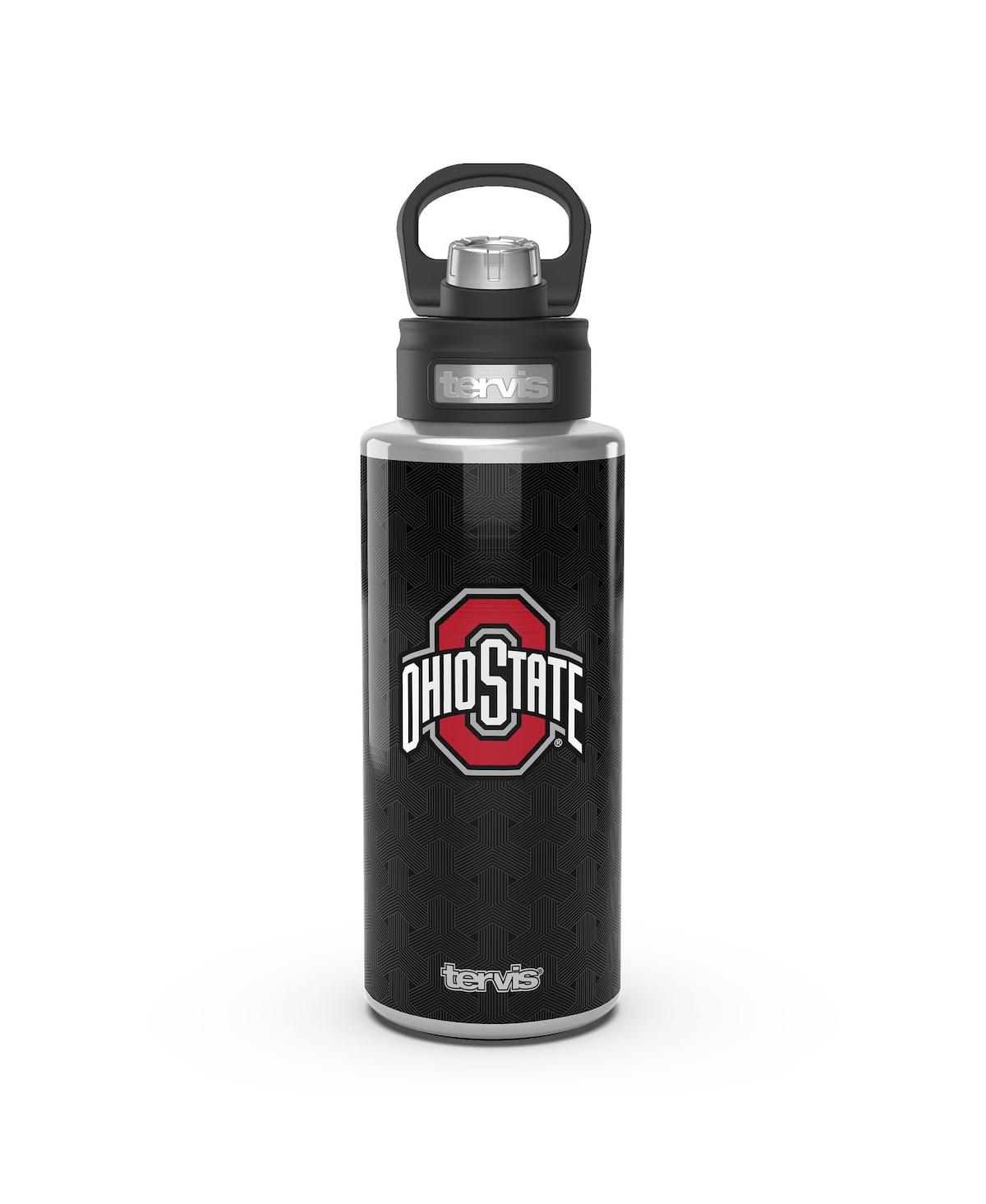 Tervis Ohio State Buckeyes 32oz. Weave Wide Mouth Water Bottle In Transparent