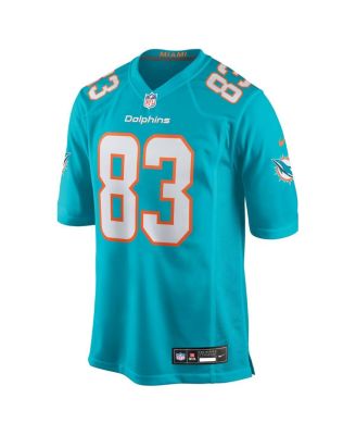 Men's Darren Waller Aqua Miami Dolphins Team Game Jersey
