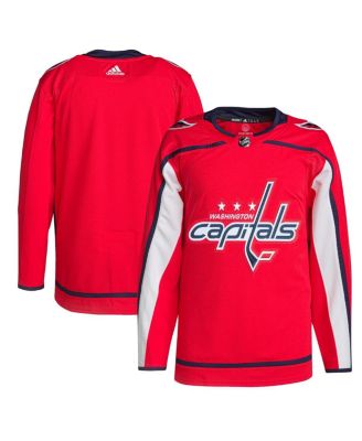 adidas - Men's Red Washington Capitals Home Prime green Authentic Jersey