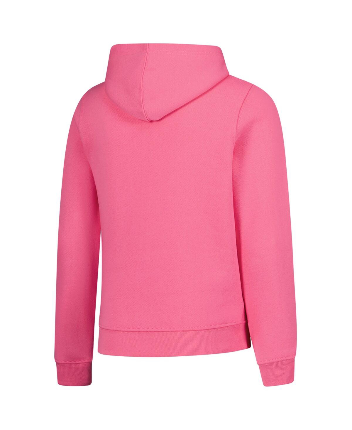 Outerstuff Big Boys And Girls Girl's Pink Minnesota Vikings Prime Hoodie In Pink