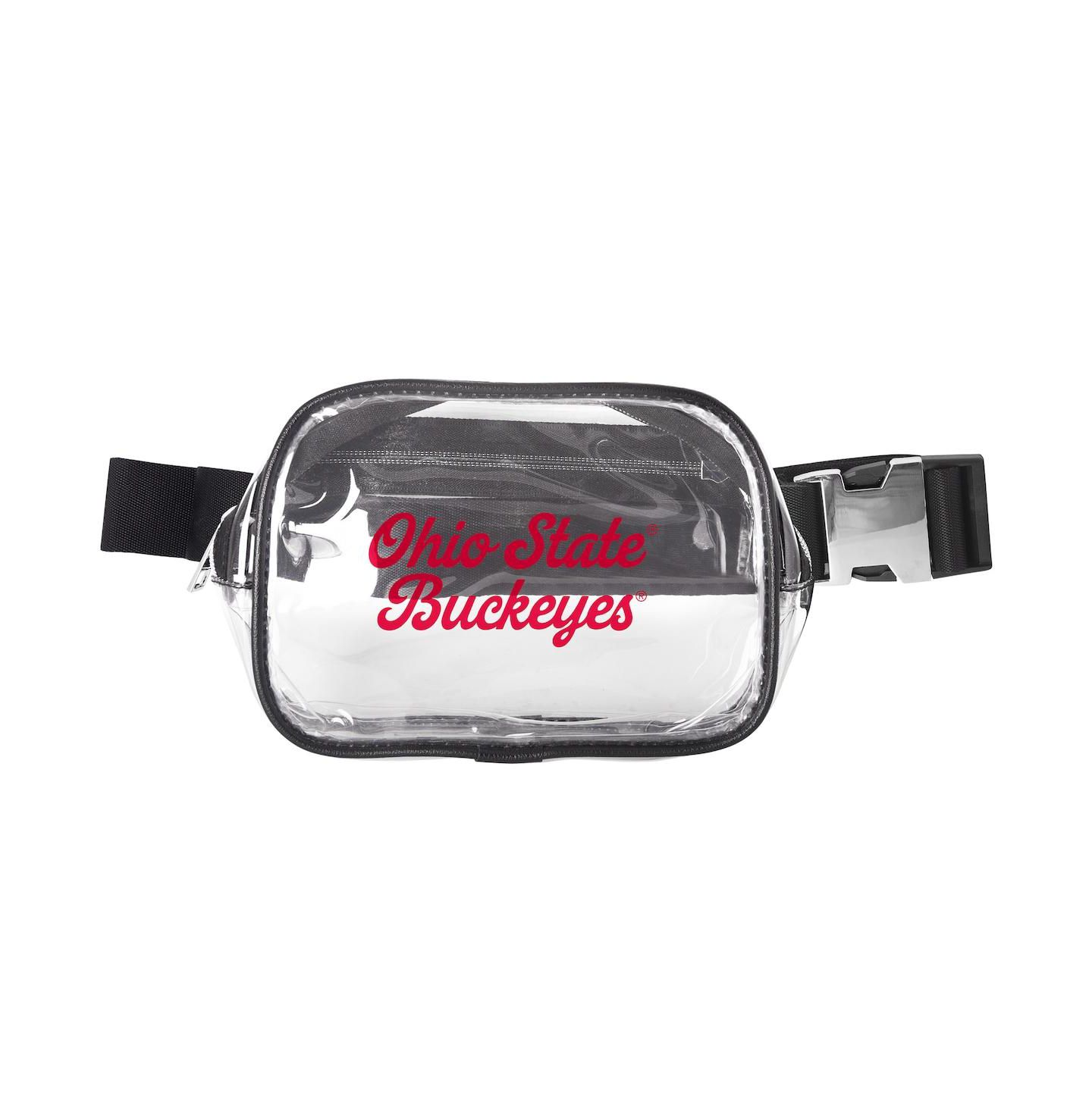 Женская сумка Logo Brands Ohio State Buckeyes Clear Belt — фото 1