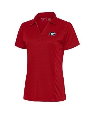 Antigua - Women's Red Georgia Bulldogs Tribute Polo