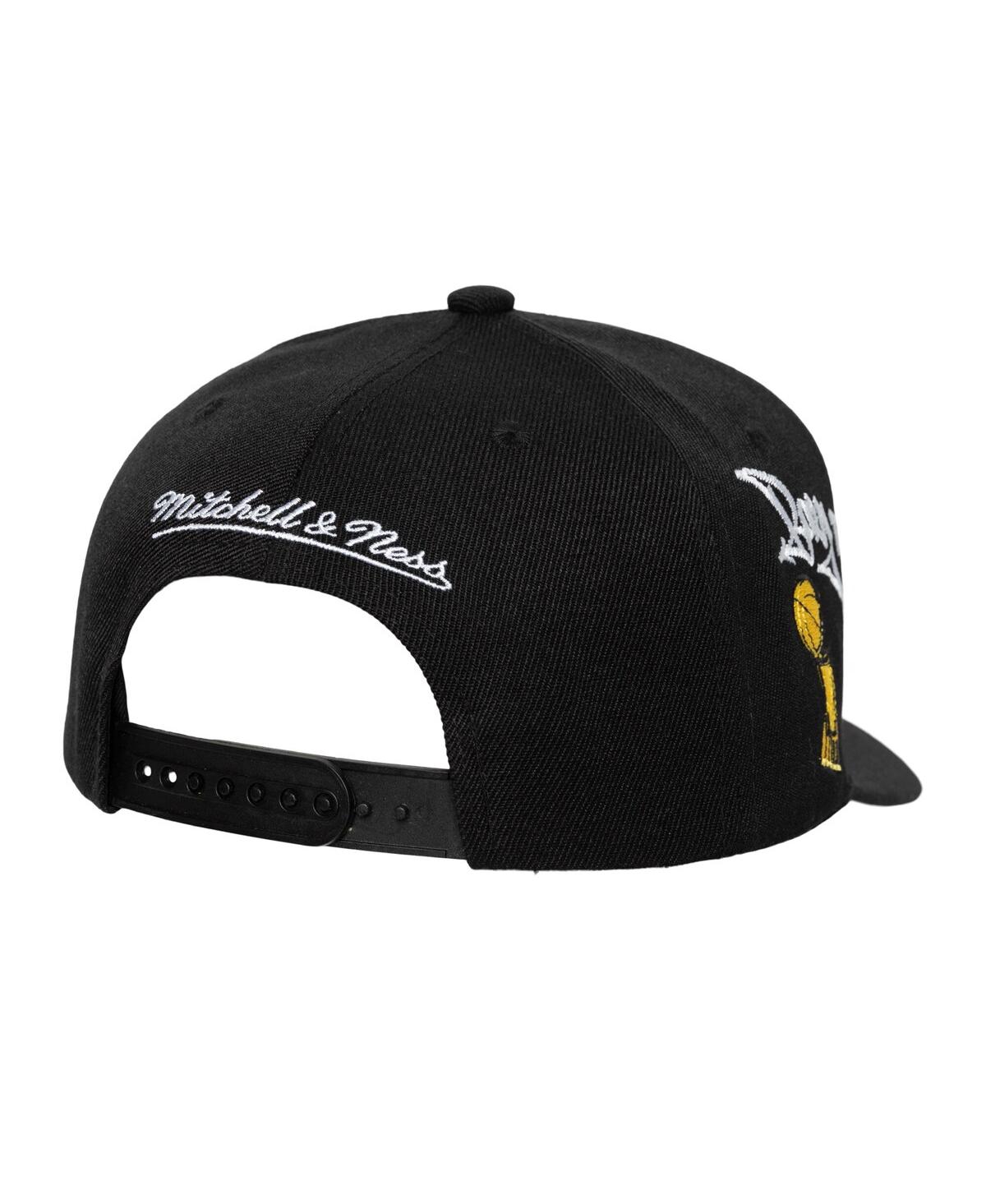 Mitchell & Ness Men's Black Milwaukee Bucks Born To Win Pro Crown Adjustable Hat In Black