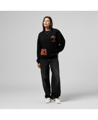 Women's Black Texas Longhorns Multi-Hit Sweatshirt