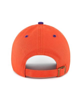 Big Boys and Girls White Clemson Tigers Scooter Clean Up Adjustable Hat
