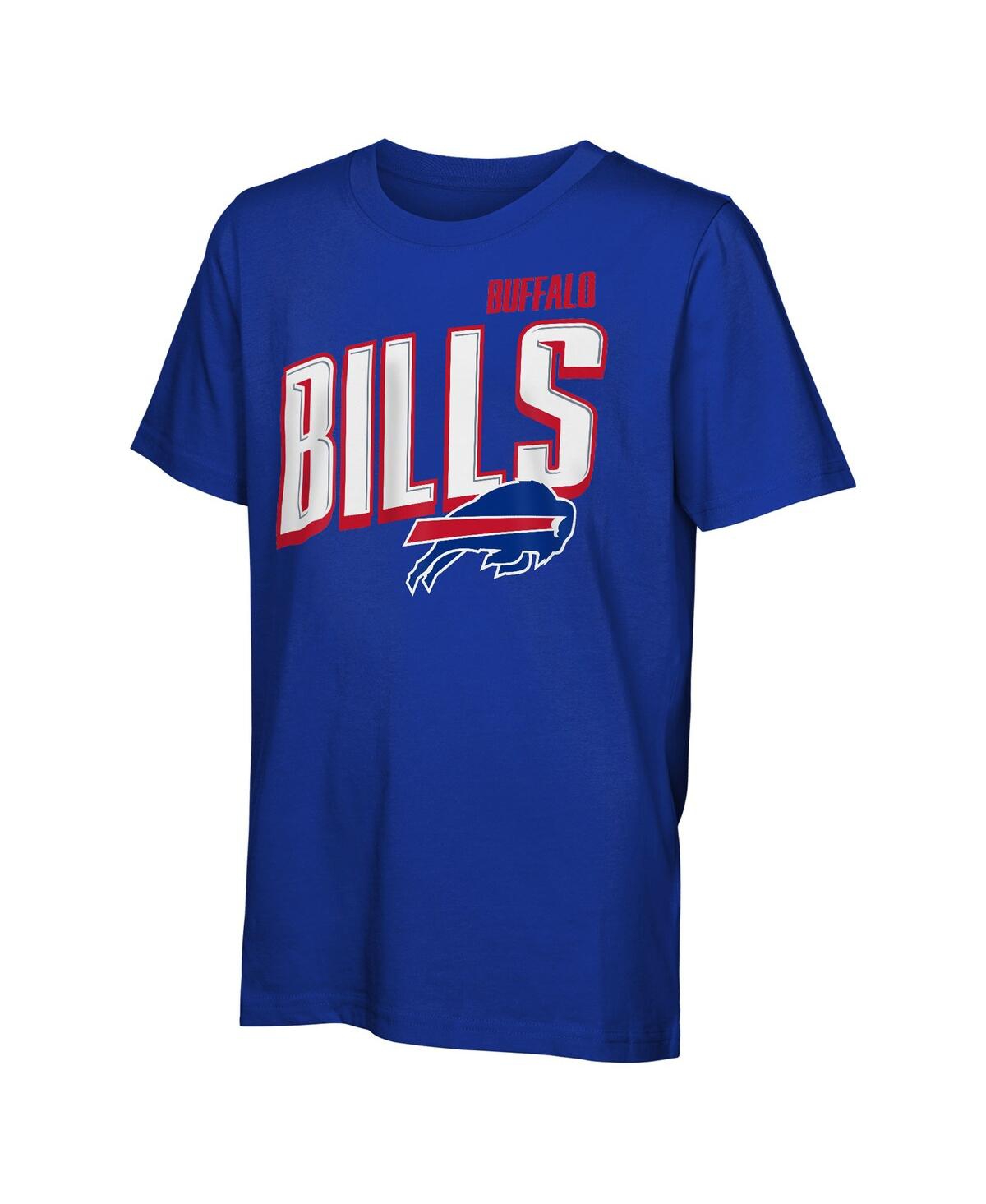 Outerstuff Big Boys And Girls Buffalo Bills The Mix Combo T-shirt Set In Multi