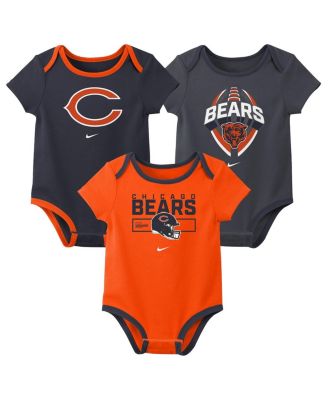 Nike - Baby Boys and Girls Chicago Bears Three-Piece Bodysuit Set