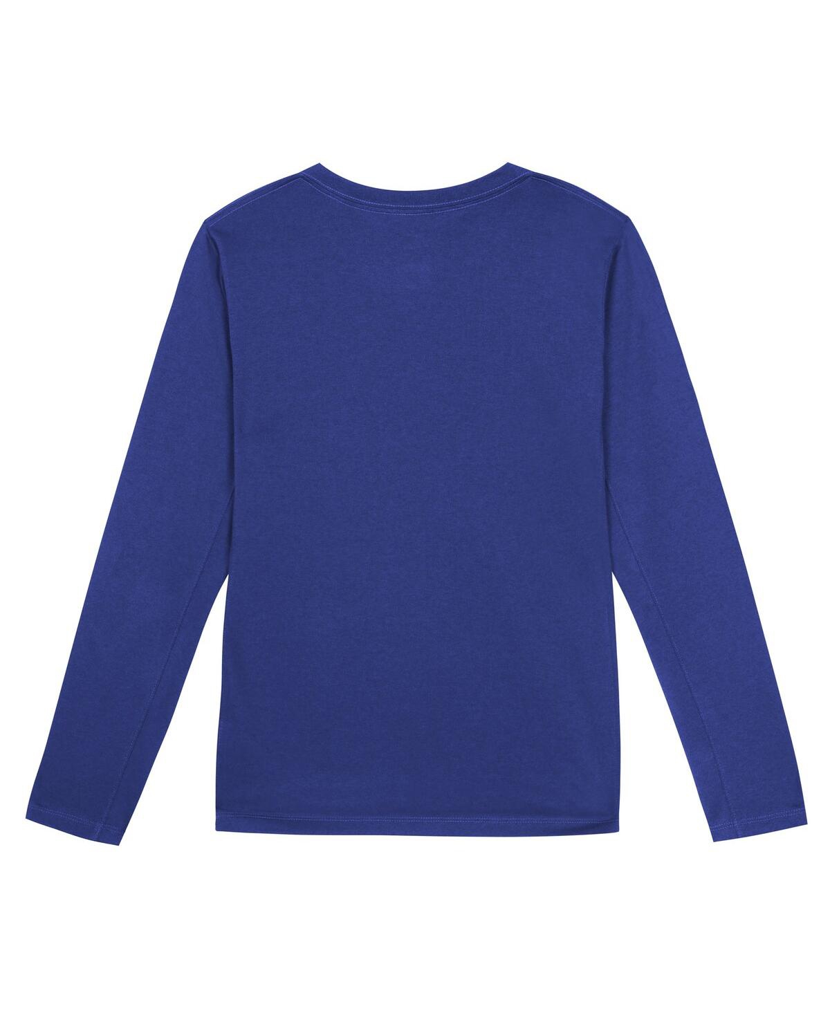 Nike Toddler Royal Buffalo Bills Primetime Legend Iconâ Long Sleeve Performance T-shirt In Multi